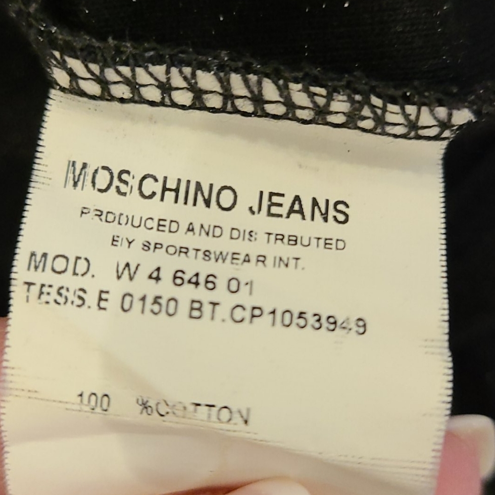 Moschino jeans couture printed top US 6 - Picture 10 of 13
